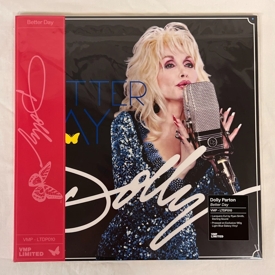 Dolly Parton - Better Day (VMP Blue Colour Vinyl Me Please) | LP Vinyl Record - Image 2 of 4