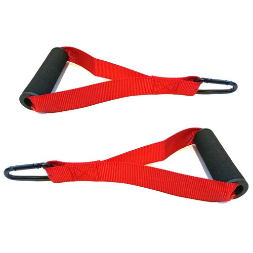 Exercise Handle for Pilates Yoga Strength Trainer Pull Down Home Gym Fitness Red - Picture 3 of 12