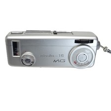 Vintage Minolta-16 eb 16mm subminiature film pocket camera flash original box