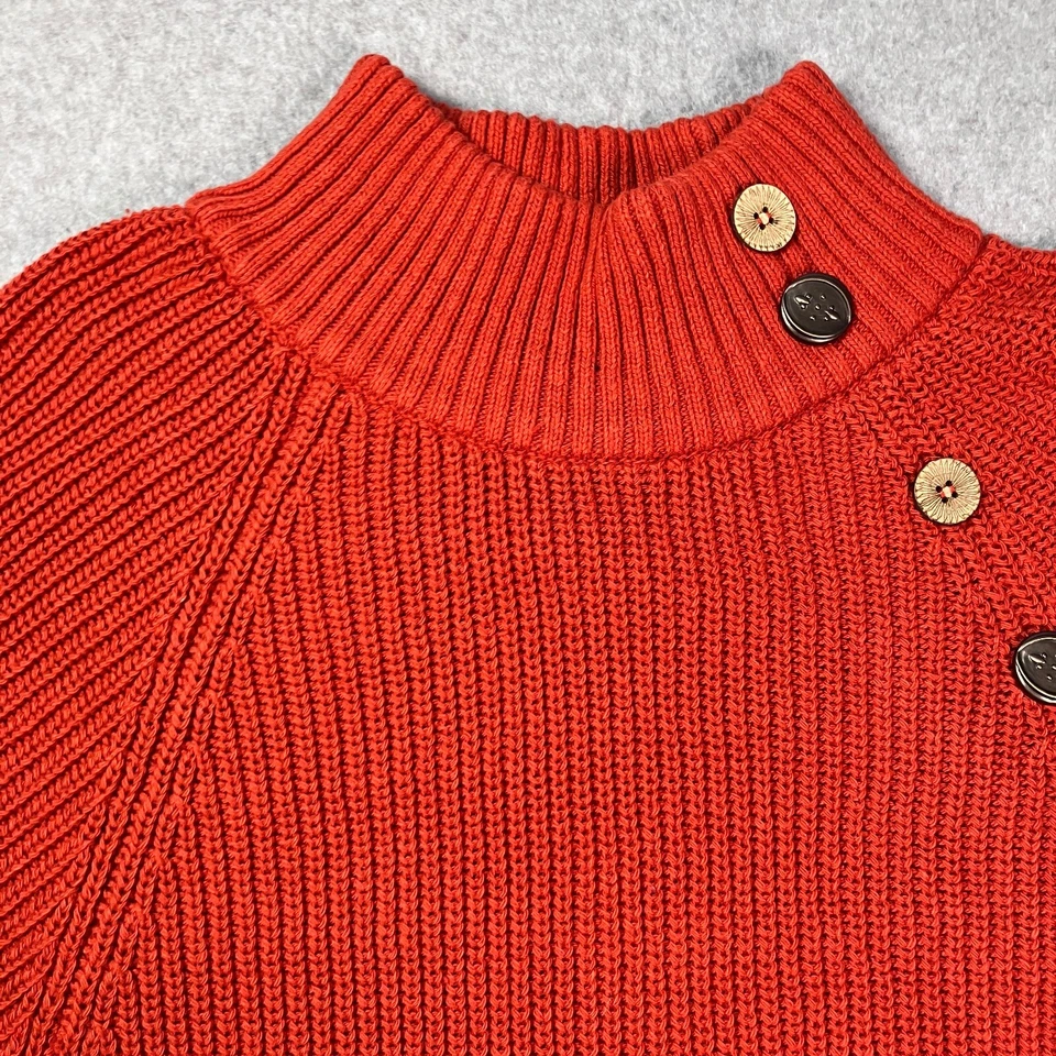 Poncho Tribal Pure Knits by Neon Buddha Capa Suéter Talla XS Azafrán Nuevo con Etiquetas Foto 3 de 4