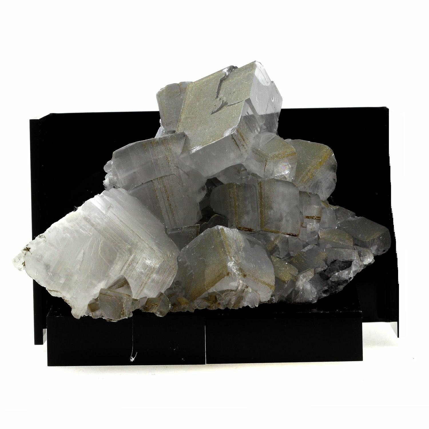 Calcite + Pirite 5623.0 Ct. Manaoshan Mine, Hunan , Cina
