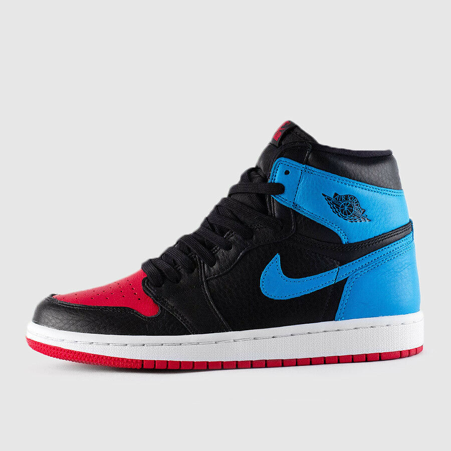 jordan retro 1 blue red and white