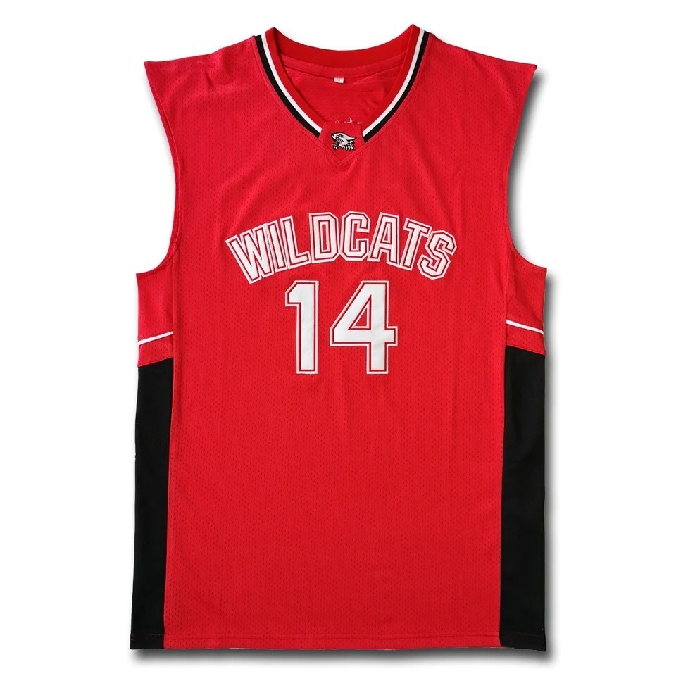 HSM High School Musical Wildcat Jersey Troy Bolton 