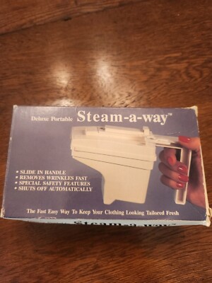 Steam-A-Way Hand Held Clothes Steamer in Original Box