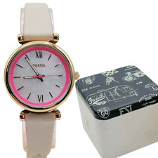 Fossil ES4833 Carlie Mini Leather Nude 