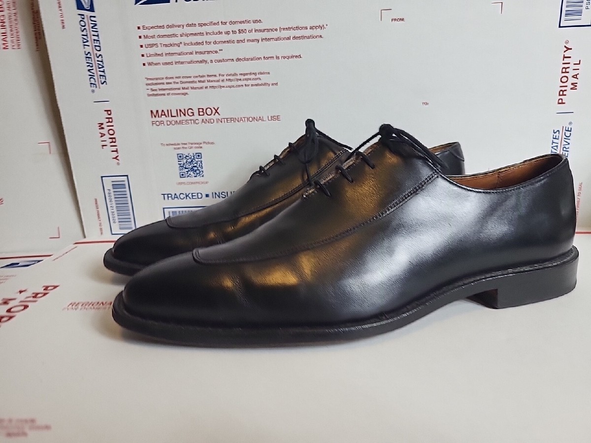 Allen Edmonds アレン・エドモンズ Berkley バークレー Allen Edmonds Berkeley Men's sz. 10 D Split Toe Black Leather