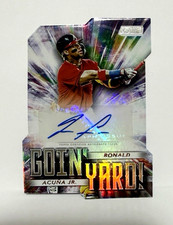 2025 Topps Stadium Club Ronald Acuna Jr. Goin Yard! Autographed- Atlanta Braves