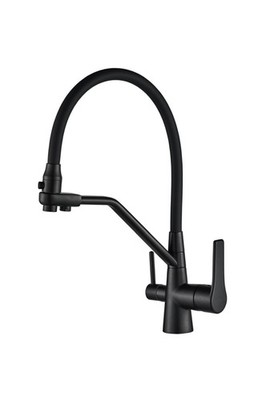 Drei-Wege-Wasserhahn 3 in 1 Armatur Küche Chrom Wasserhahn Wasserfilter 2103-6
