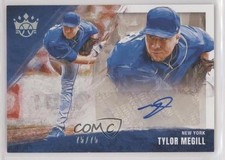 2022 Panini Diamond Kings DK Signatures Holo Silver 75/75 Tylor Megill Auto 0xz8