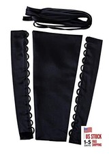 Women's Wedding Dress Zipper Replacement Adjustable Fit Satin Corset 26 Black