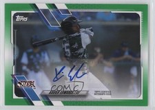 2021 Topps Pro Debut Green Auto 25/99 Xavier Edwards #PD-34 Auto 0p1q