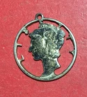 1916-1945 US Mercury SILVER Dime! Cut-out! Nice Jewelry Coin!
