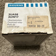 Siemens 3UA58-00-2E* Overload Relay 25-40A
