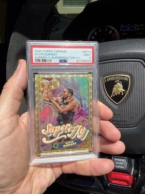 2023 Topps Chrome Kevin Durant Superfly Superfractor 1/1 PSA 9🚀🚀🚀