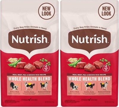 Rachael Ray Nutrish Dry Dog Food, Real Beef, 6 Pounds | Premium Natural | Added