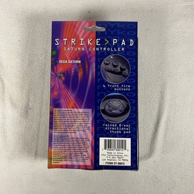 Nyko Strike Pad Saturn-8 Controller Sega Saturn Gamepad With Box CIB #4