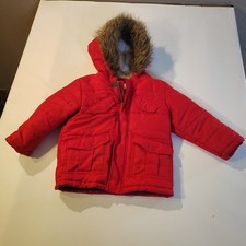 Class Club Boys Hooded Jacket Red Sz 2/3