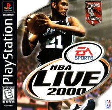 NBA Live 2000 - PS1 PS2 Playstation Game