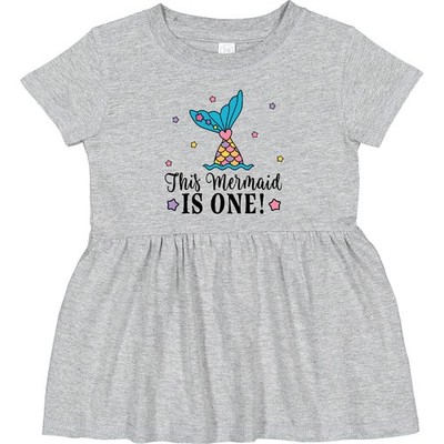 mermaid 1st birthday dress Little Mermaid 1st birthday Outfit, B / 3-6M