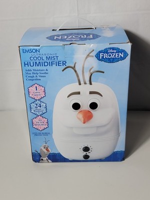 Disney Frozen Olaf Ultrasonic Cool Mist Humidifier Anti Microbial Protection New