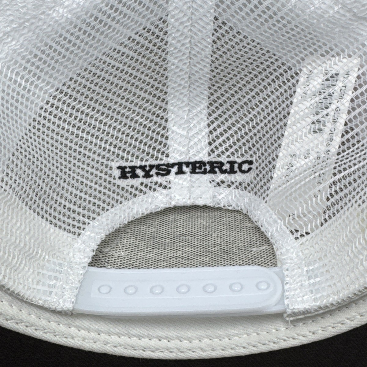 Supreme Hysteric Glamour Mesh Hat Black FW17H76 Box Logo 5-Panel
