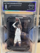 2023-24 Panini Prizm Draft Picks - #136 Victor Wembanyama (RC) Arena Club 8