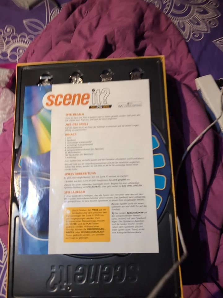 MATTEL Brettspiel - Scene IT? - Das DVD Spiel Kinoquiz mit Filmclips, neuwertig - Bild 4 von 4