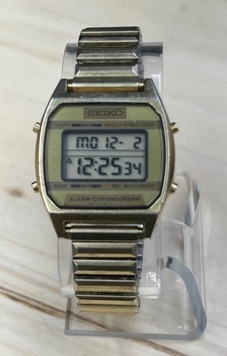 🌕🌕Rare Vintage SEIKO Men’s Watch Light+Digital+Alarm+Chronograph 1980s🌕🌕