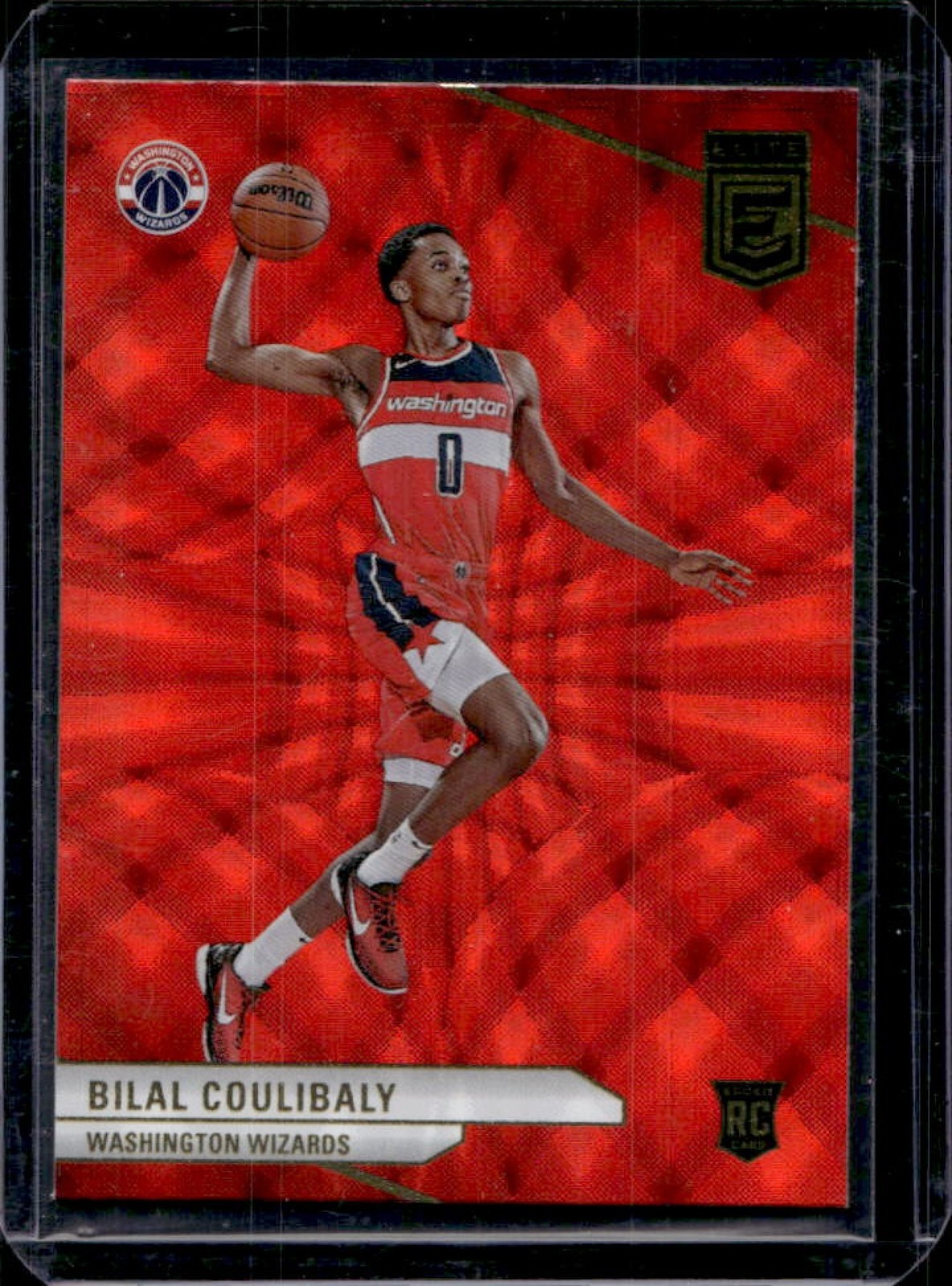 2023-24 Donruss Elite Bilal Coulibaly RC International #217 Wizards
