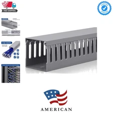 Electric-Safe 6.6ft Cable Raceway Kit - Ideal 2x2in Solution for Cables