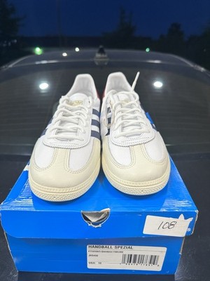 adidas Handball Spezial USA Cloud White/Navy/Red Men's Leather Sneakers JH5450
