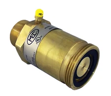 MEC ME868-16 3-1/4" M ACME x 2" MPT Dry Break Adapter Propane LP Gas Fitting