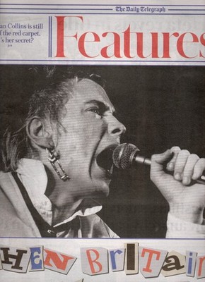 Daily Telegraph Features May 25 2026 -  When The Britain Went Punk, Joan Collins