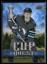 2025-26 Upper Deck Series 1 - William Eklund Cup Quest CQ-6 San Jose Sharks
