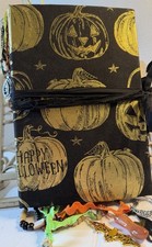 Junk Journal Halloween Magic And Mischief Handmade Diary Memory Book 80 Pages