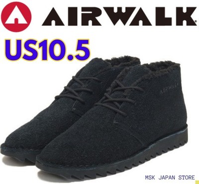 AIRWALK Classics EVS BOOTS AWC5101 BLK Black  Suede Japan US810.5 28.5cm New