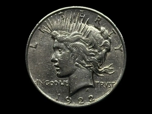 💰1922 Peace Silver Dollar, Ungraded, See Description, Free Gift!💵