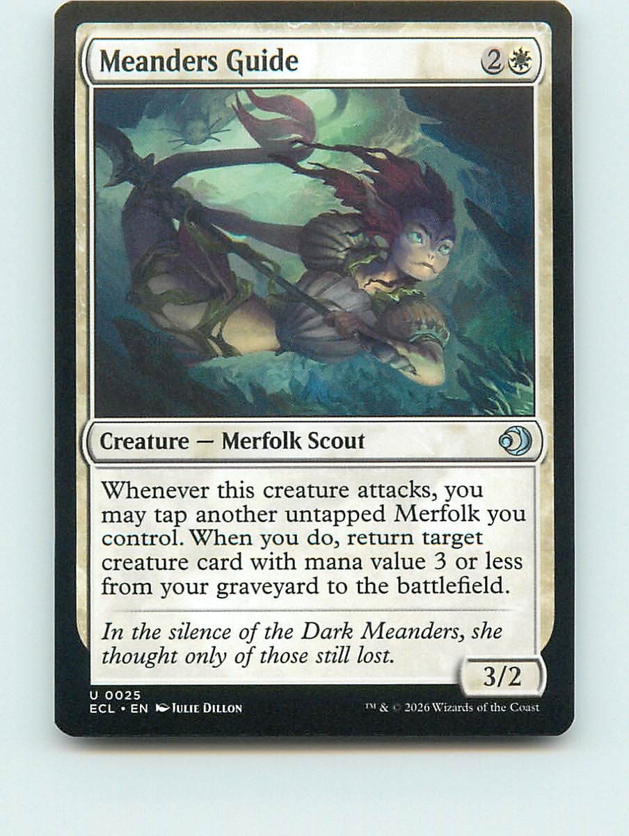 Meanders Guide - U25 - MTG - Lorwyn Eclipsed (ECL)