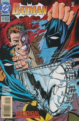 Batman #513 FN; DC | Prodigal 5 Two-Face Chainsaw - w/Bag+Board