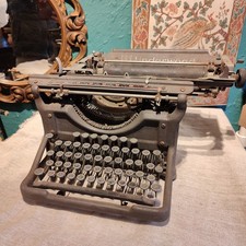 1920s 1930s Underwood Typewriter Vintage Rare Antique Metal No.5? 