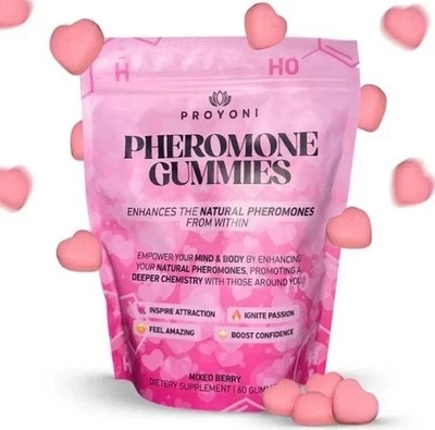    ProYoni Pheromone Gummies   Boost Your Natural Pheromones | 60 Count