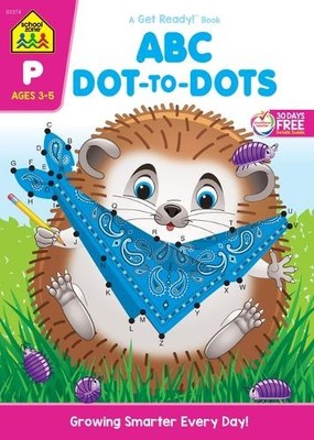 School Zone School Zone ABC Dot-To-Dots Workbook (Taschenbuch)