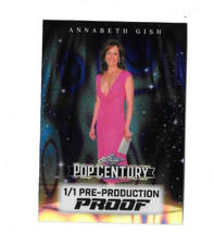 2026 Leaf Metal Pop Century Annabeth Gish BLUE LAVA PRE-PRODUCTION PROOF 1/1