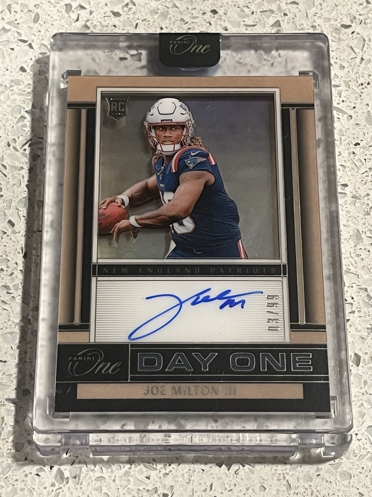 2024 Panini One JOE MILTON III Day One Rookie Auto /99 #134