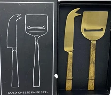 Santa Barbara Design Studio Table Sugar Stainless Steel Cheese Knives Set of 2