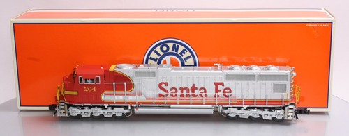 Locomotora diésel convencional Lionel 211560 O Santa Fe SD75 #204 NUEVA EN CAJA | Condition: New