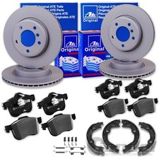 ATE BREMSSCHEIBEN + BELÄGE + HANDBREMSE VORNE + HINTEN für KIA SORENTO I MK1 JC