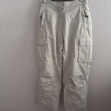 Obermeyer Size 6 Ladies Lined Ski Pants Hydroblock Alt3 Outdoor Chaos Tan