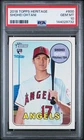 2018 TOPPS HERITAGE #600 SHOHEI OHTANI ROOKIE RC PSA 10