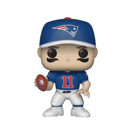 Funko Pop! NFL New England Patriots: Drew Bledsoe (Legends) #115 + Protector